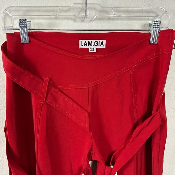 I.AM.GIA Synopsis Pant in Red Size XS Subversive Y2K Grunge Revolve - Picture 7 of 14